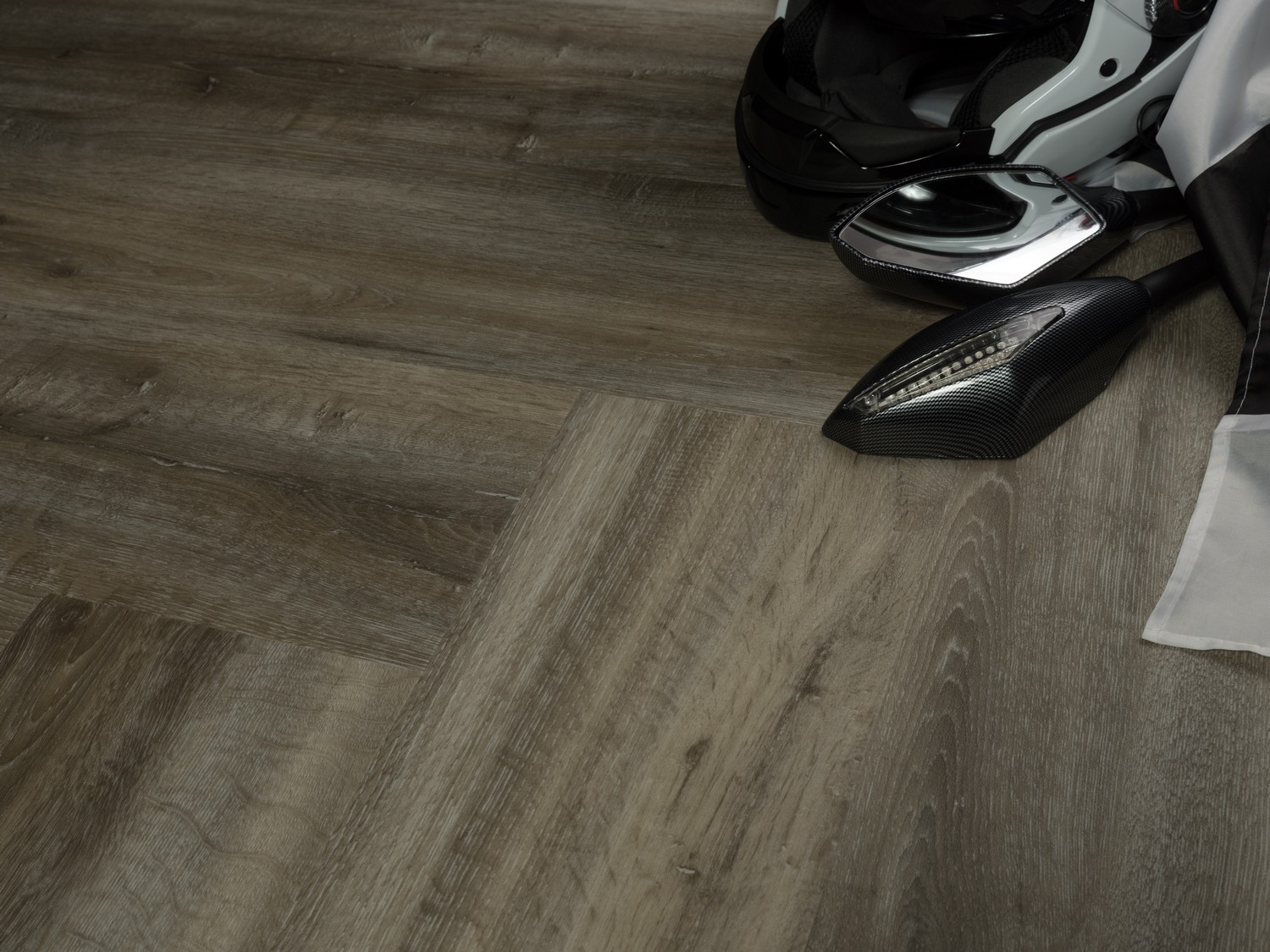 Кварцвиниловая плитка FineFloor замковая Gear Дуб Мизано FF-1808 1326×204×5